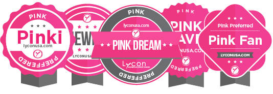 Pink Preferred Level Badges