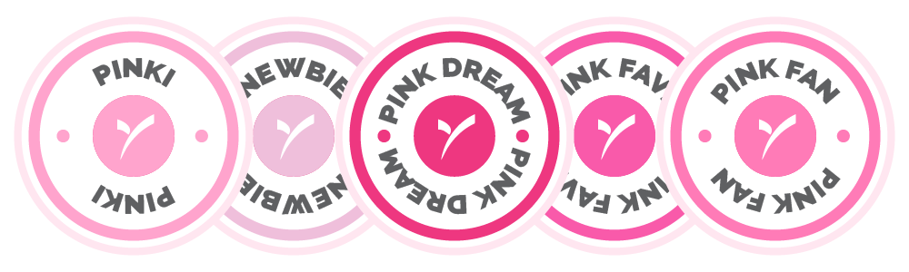 Pink Preferred Level Badges